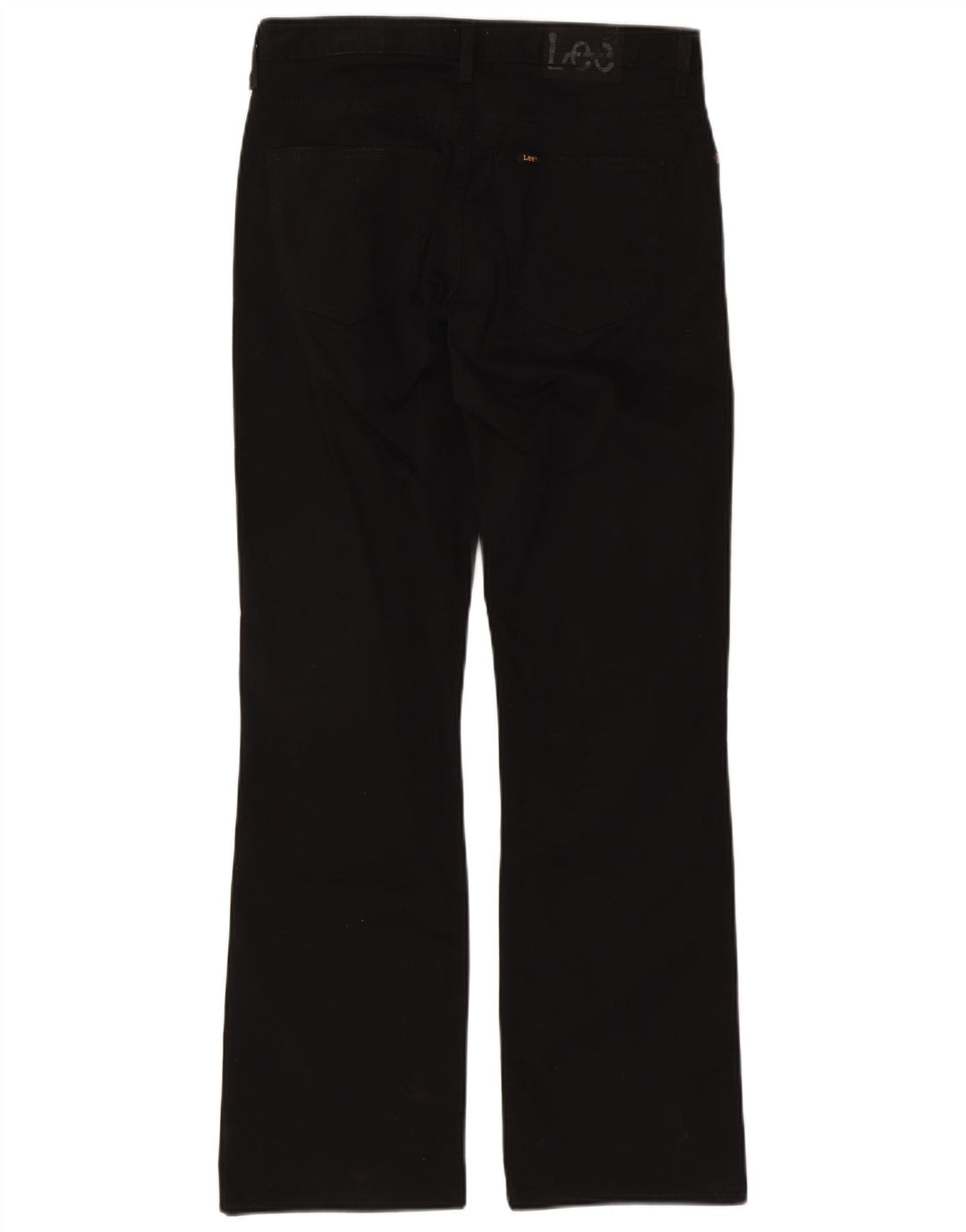 Lee Womens Cameron Bootcut Calça Casual W32 L33 Algodão Preto