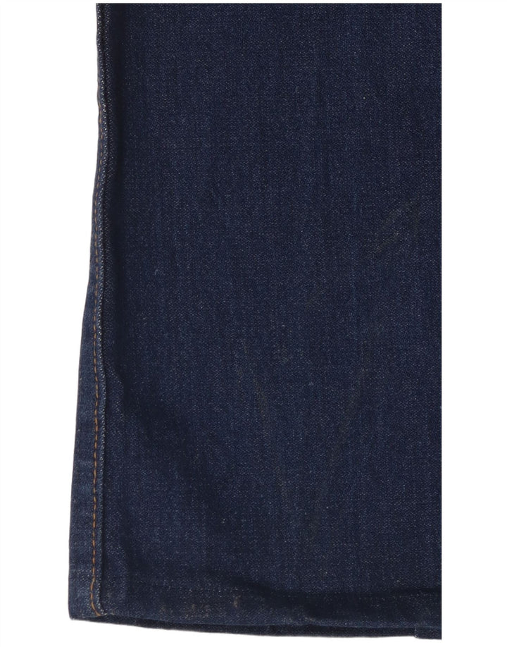Jeans retos femininos Wrangler W26 L28 algodão azul