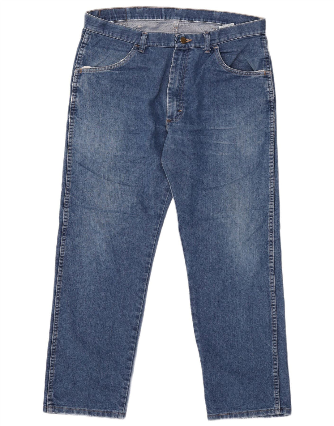 Wrangler Masculino Regular Fit Jeans Reta W36 L29 Azul