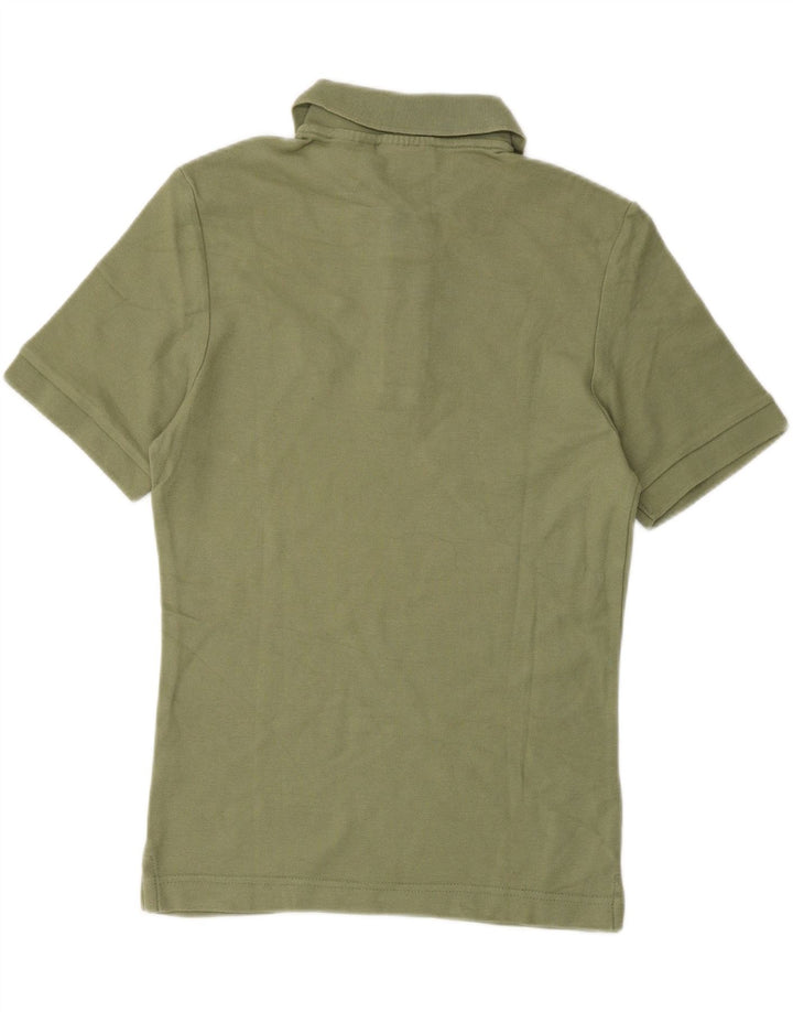 FILA Mens Polo Shirt 2XS Khaki Cotton Vintage Fila and Second-Hand Fila from Messina Hembry 