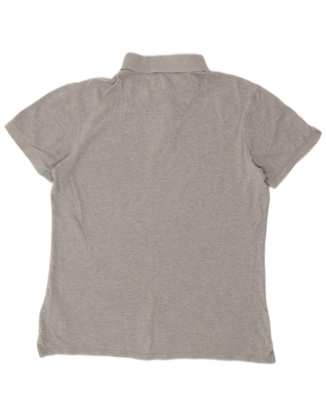 Camisa polo masculina TIMBERLAND Slim Fit algodão cinza médio