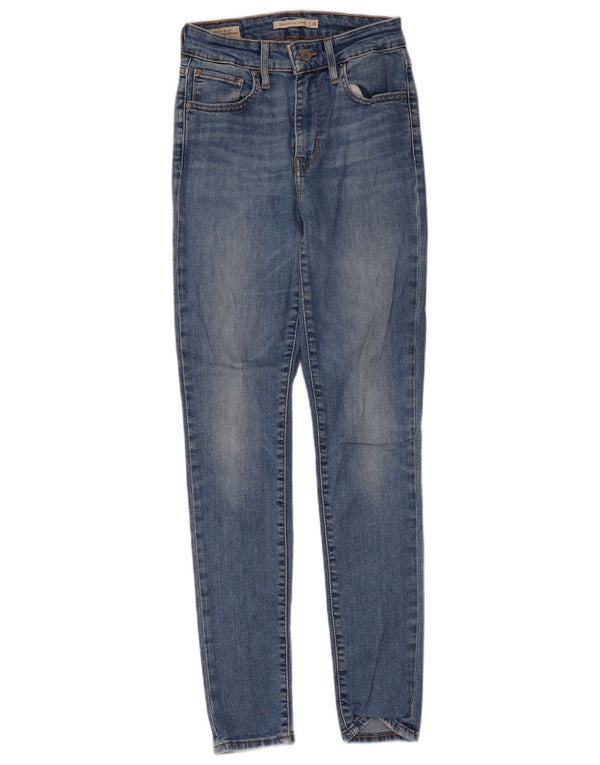 Calça jeans feminina Levi's 721 High Rise Skinny W26 L28 azul algodão
