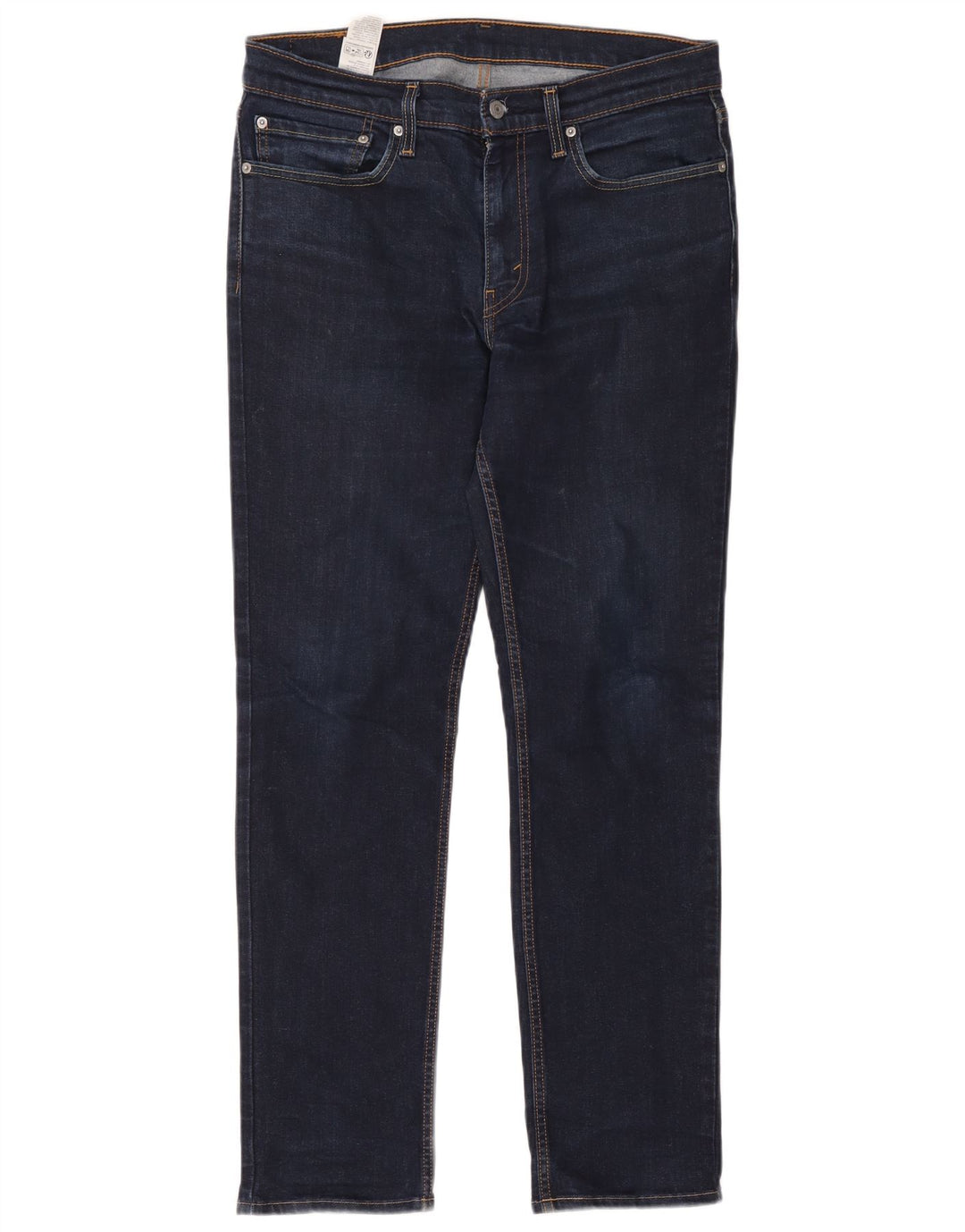 Levi's Masculino 511 Slim Jeans W34 L34 Azul Marinho Algodão