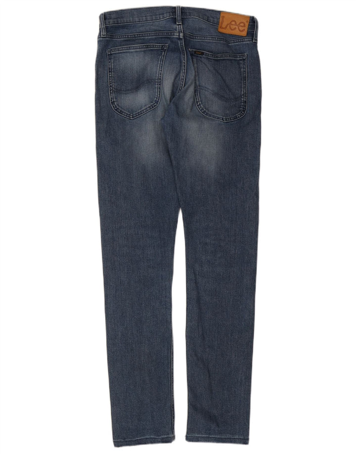 Lee Mens Luke Slim Jeans W31 L34 Azul Algodão