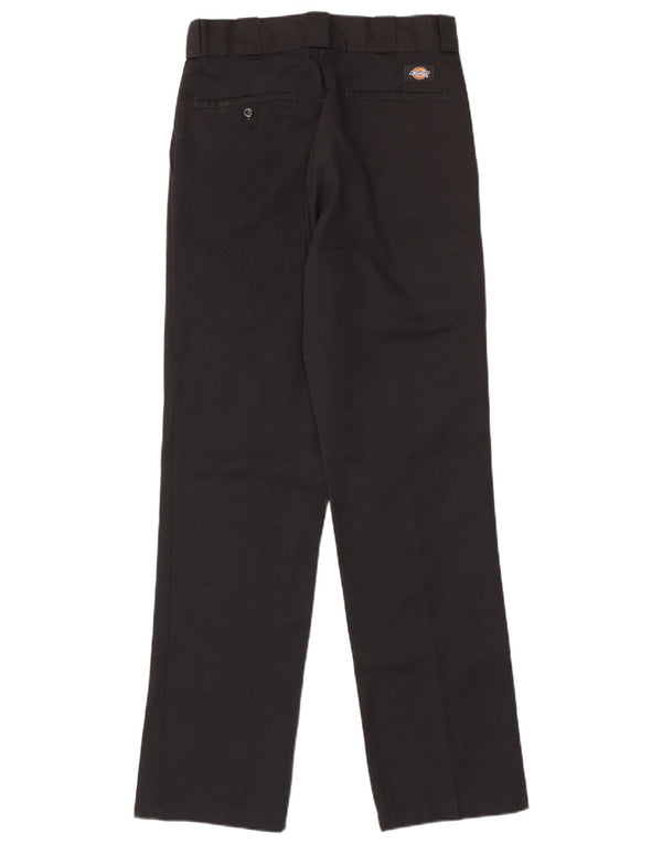 Calças Dickies Mens Straight Original Fit Chino W30 L34 Poliéster Preto