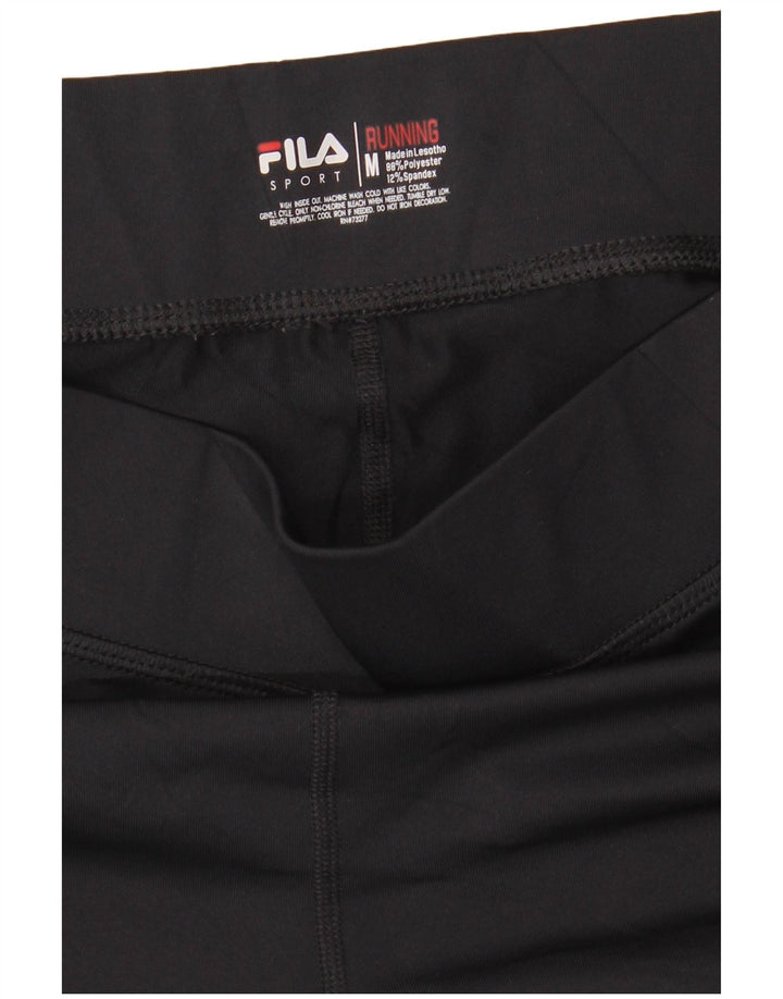 Leggings Fila Feminino UK 14 Médio Poliéster Preto