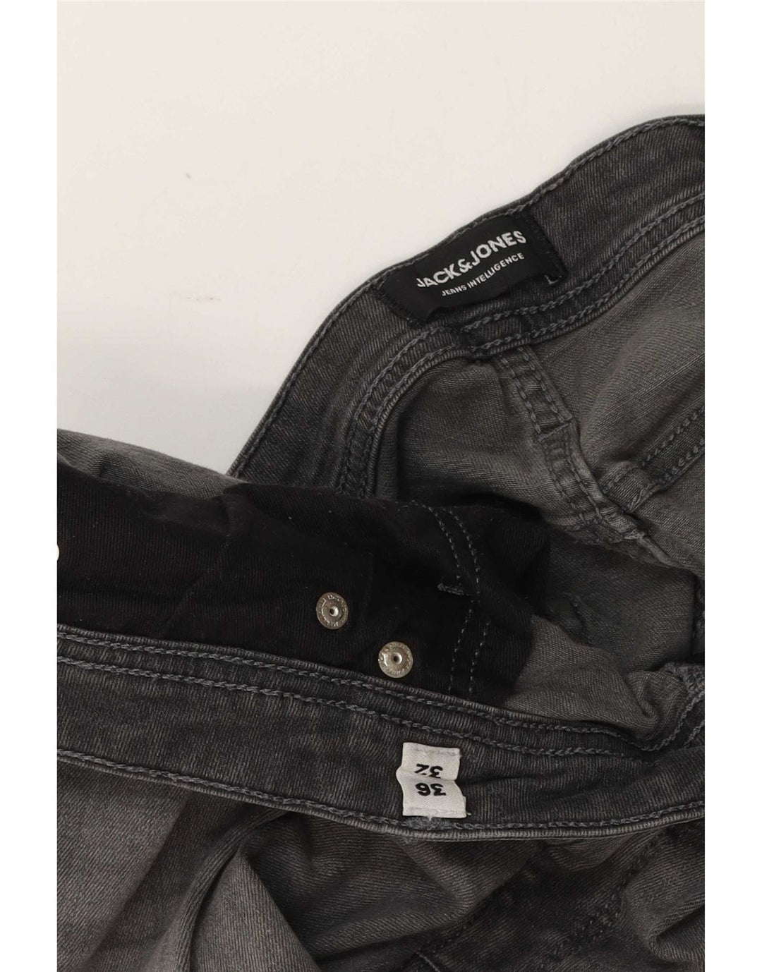 Jeans masculinos Jack & Jones Slim W36 L32 cinza