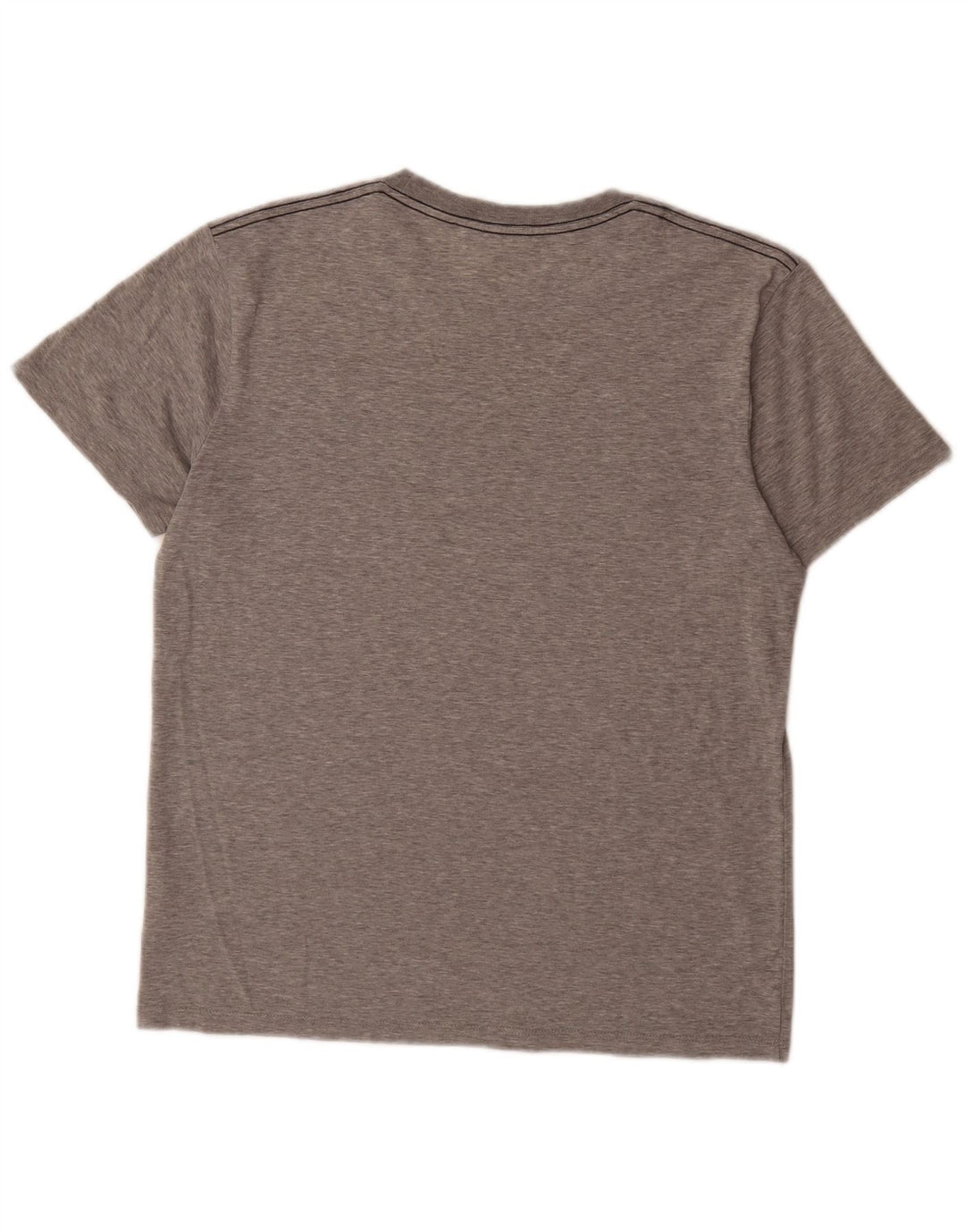 Camiseta Nike masculina gráfica Top pequeno algodão cinza