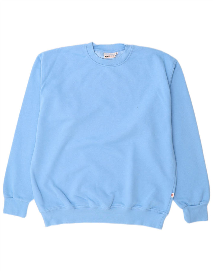 Hakro moletom masculino jumper médio azul algodão
