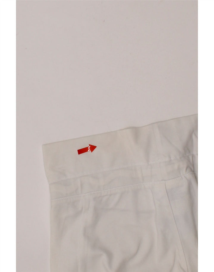 CHAMPION Womens Capri Tracksuit Trousers UK 4 XS  White Cotton Vintage Champion and Second-Hand Champion from Messina Hembry 
