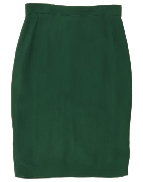 Saia lápis feminina Gai Mattiolo W30 verde médio