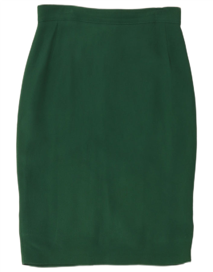 Saia lápis feminina Gai Mattiolo W30 verde médio