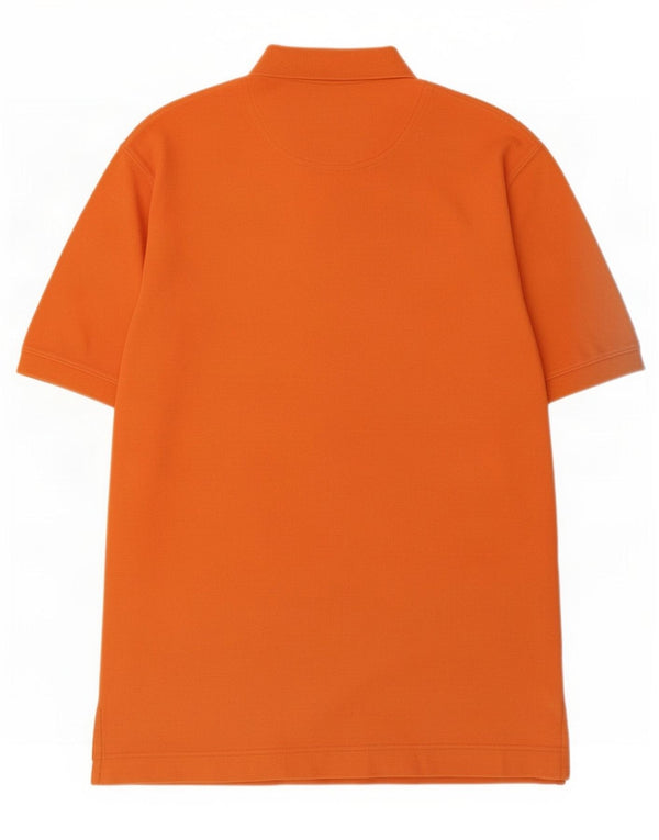 Camisa polo masculina Timberland XS laranja algodão