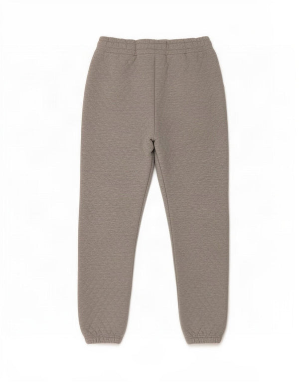 Calça de treino feminina Guess Joggers UK 14 algodão cinza médio