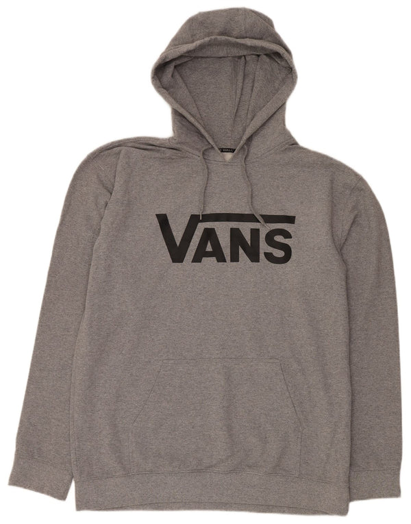 VANS Masculino Graphic Hoodie Jumper 2XL Cinza Poliéster