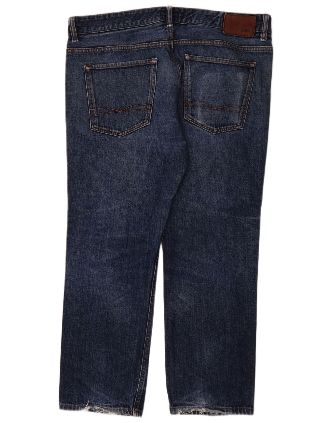 Hugo Boss Jeans reto masculino W36 L28 algodão azul