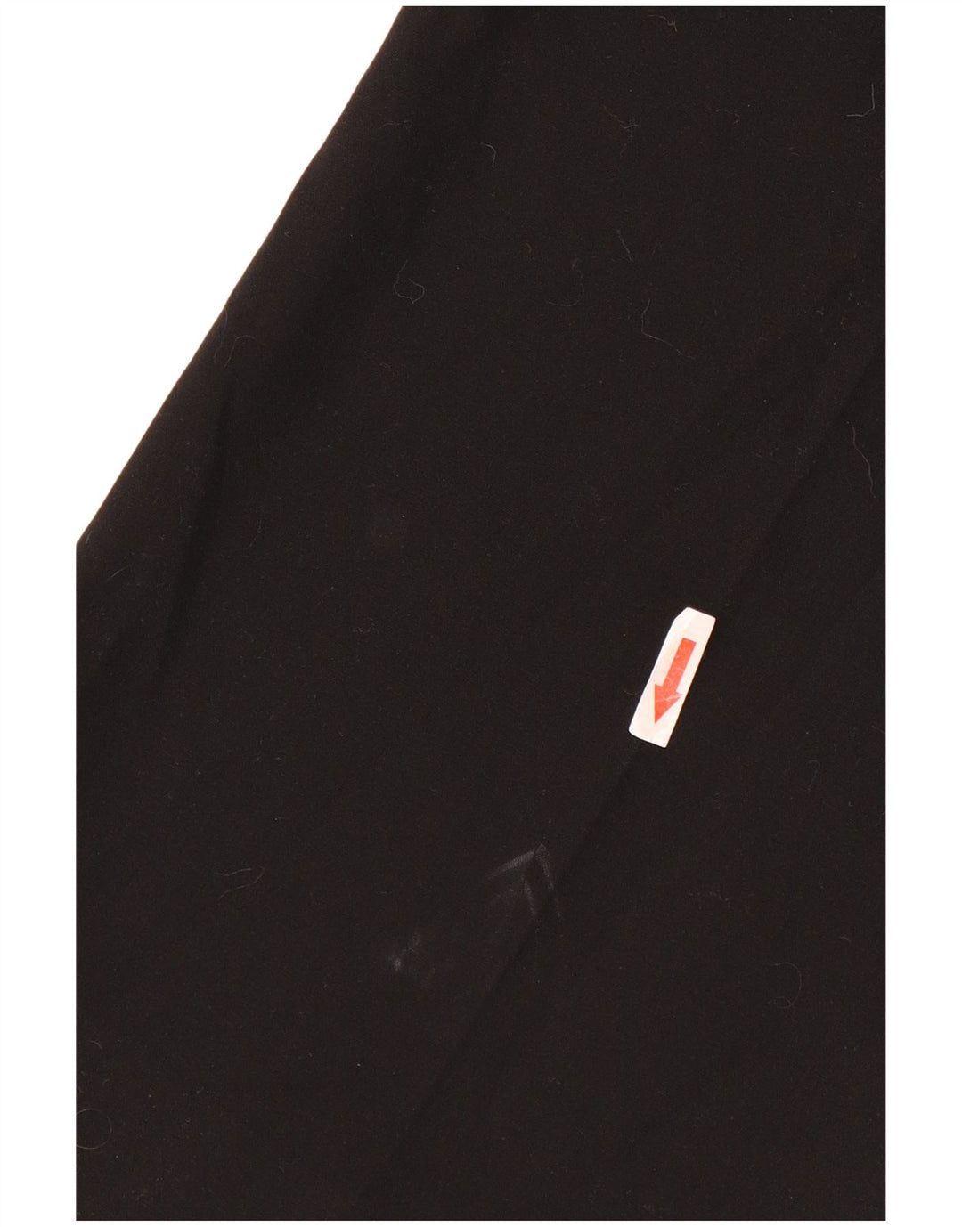 Zara Calça feminina reta casual média W28 L32 preta