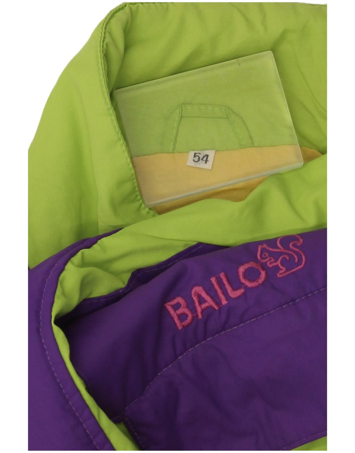 Jaqueta de esqui masculina Bailo IT 54 2XL verde colorblock