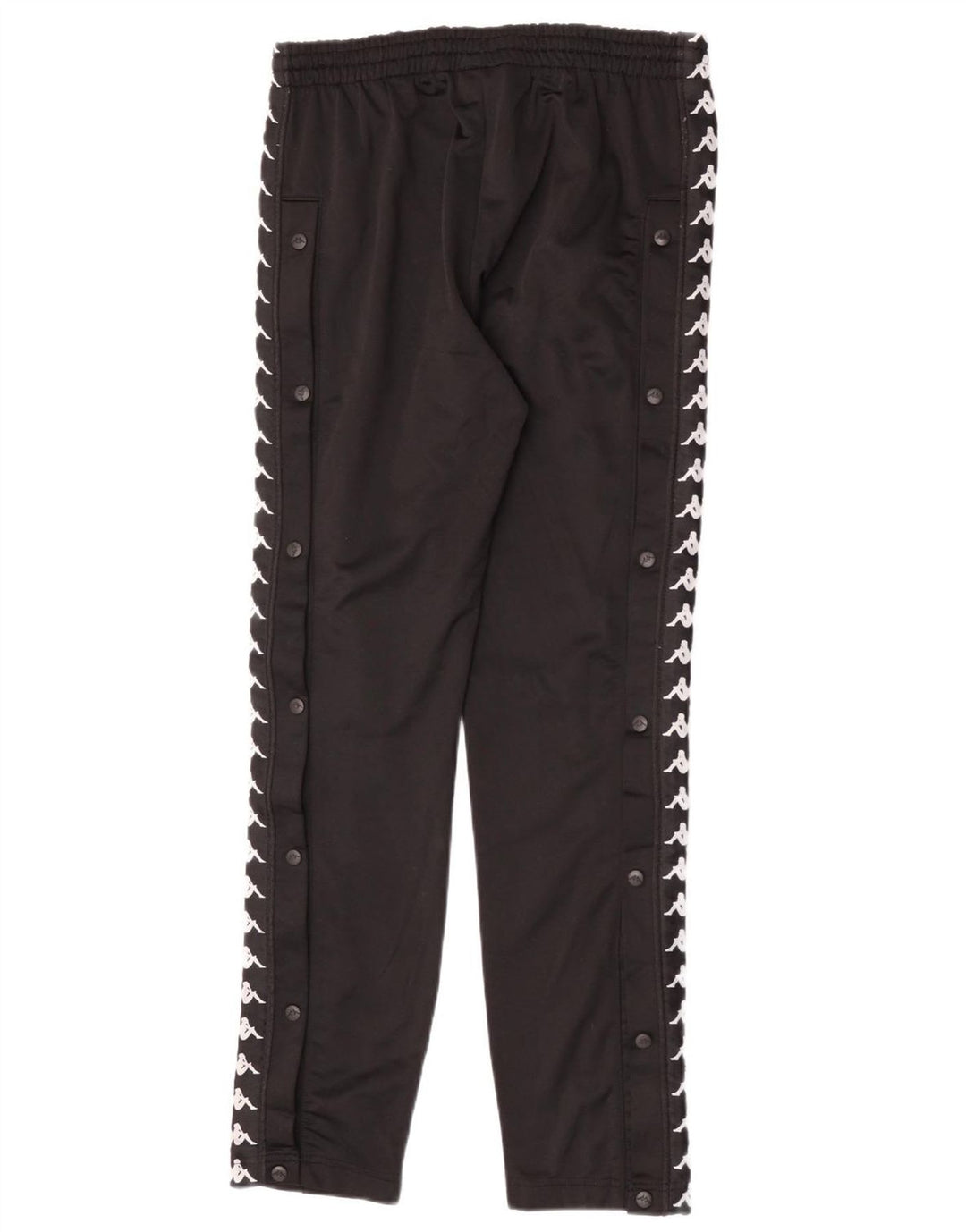 Calça de treino masculina Kappa Graphic preto médio poliéster