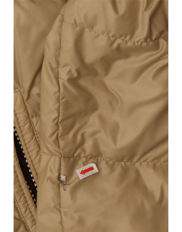 Jaqueta acolchoada masculina Williams Wilson UK 44 2XL poliamida bege