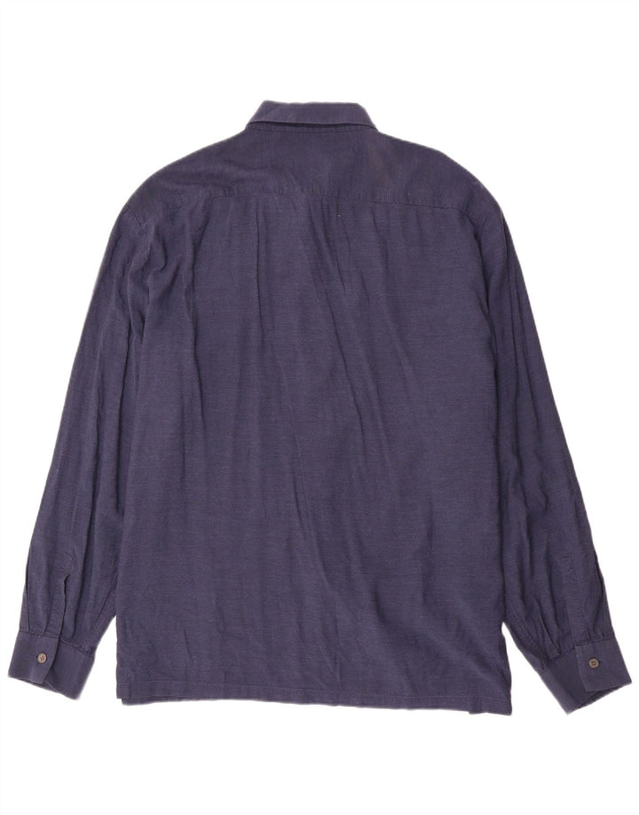 Camisa masculina Hugo Boss XL azul marinho