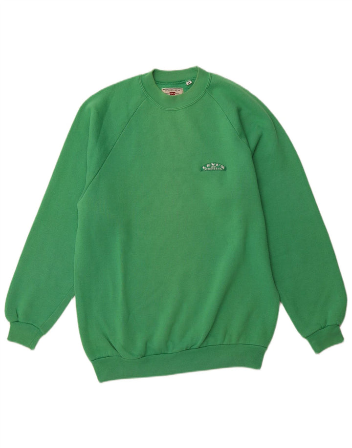 LEVI'S Moletom Masculino Jumper Médio Algodão Verde
