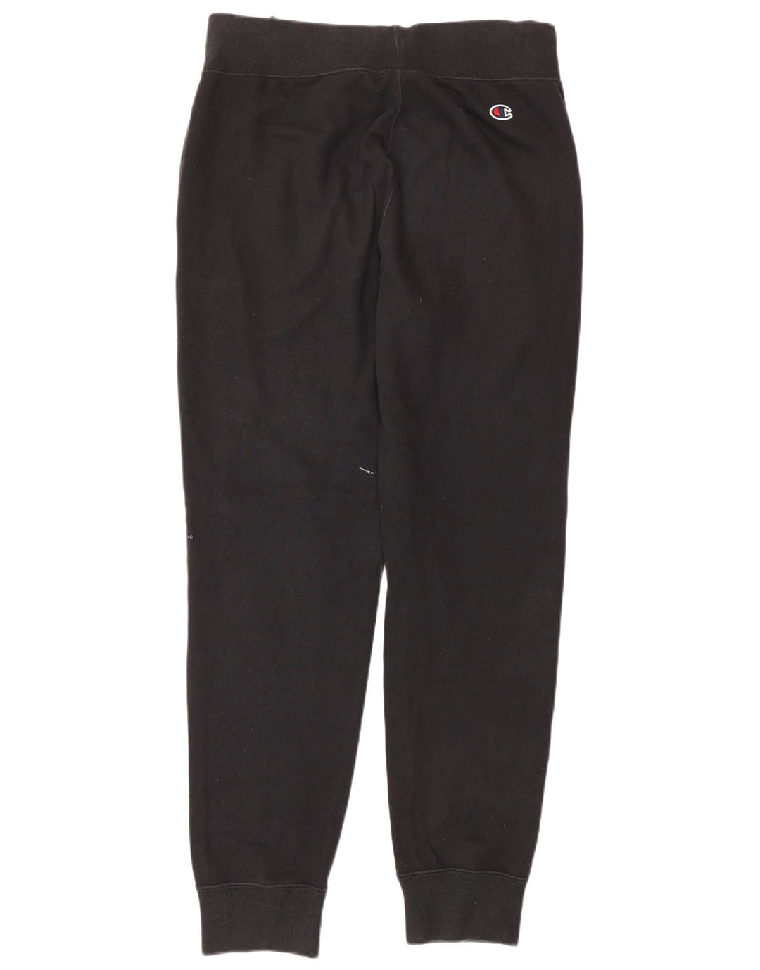 CHAMPION Calça esportiva masculina gráfica joggers pequeno algodão preto