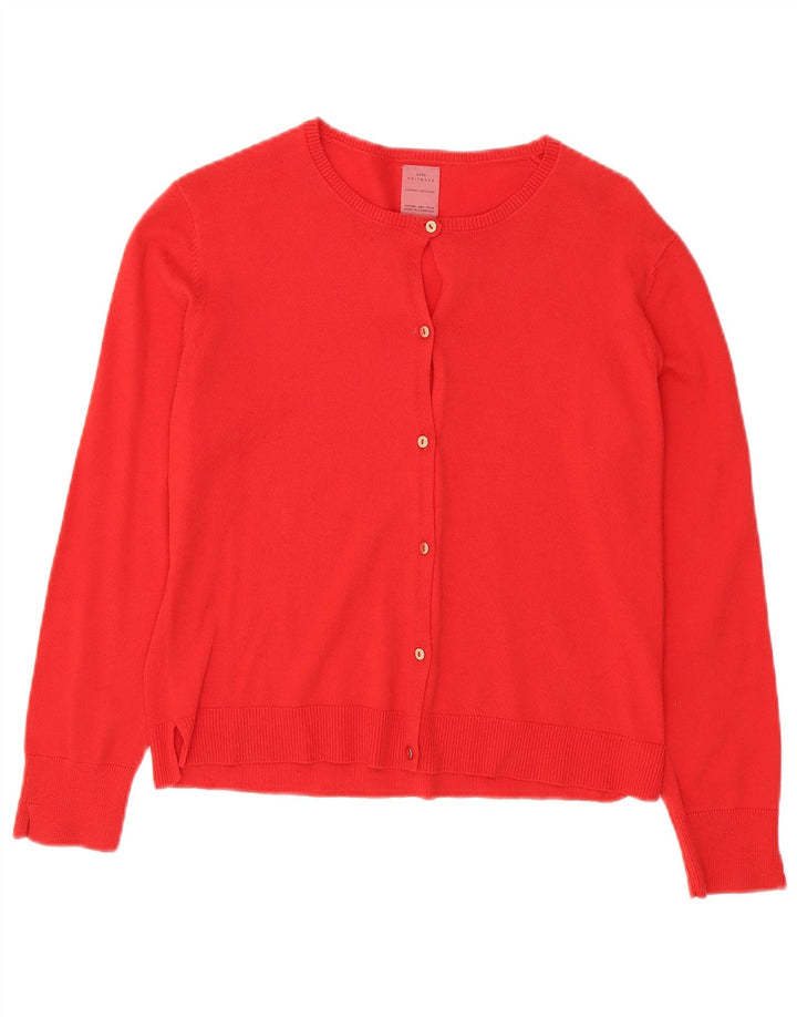 Suéter cardigã feminino Zara 13-14 anos vermelho
