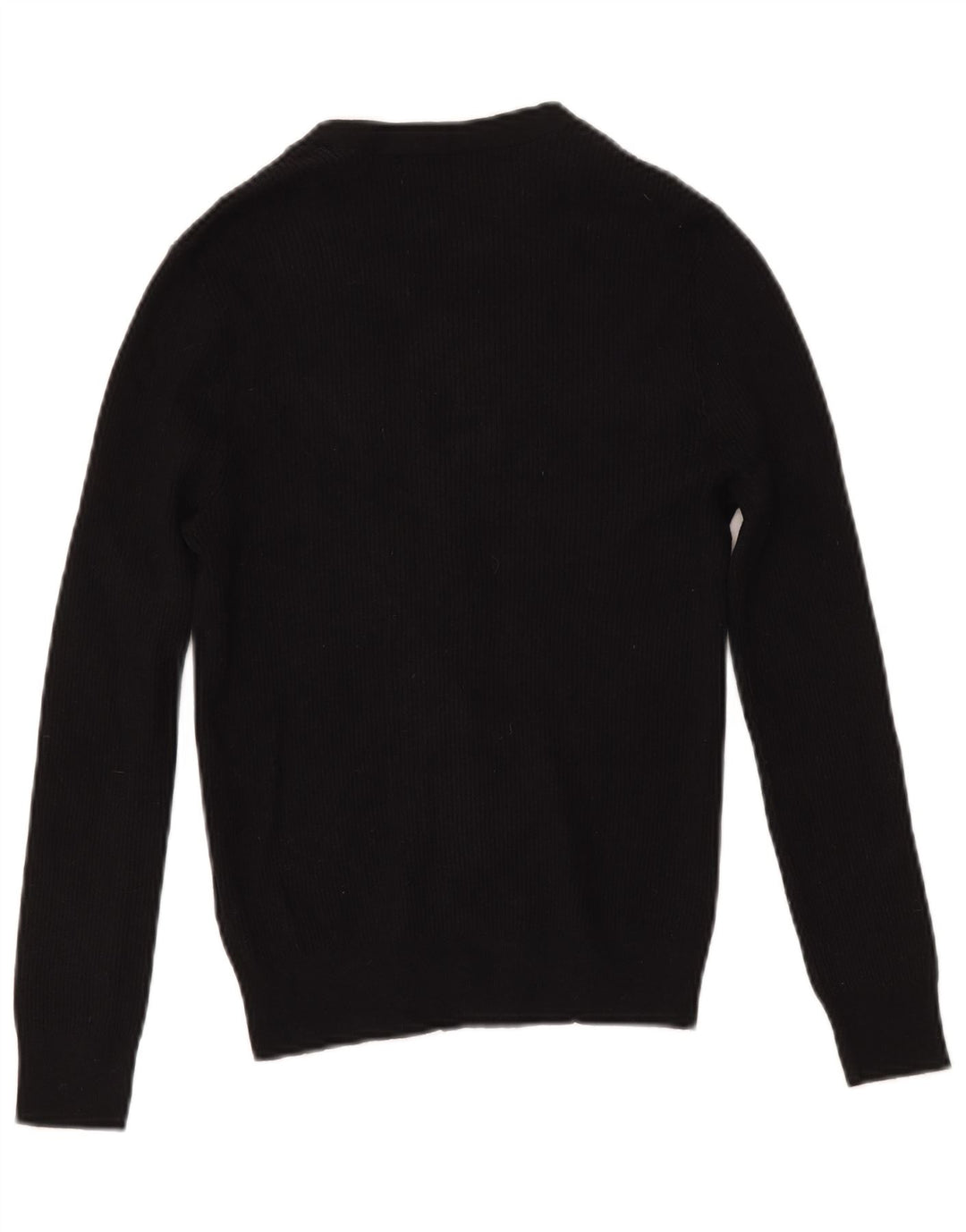 Suéter cardigã feminino Marks & Spencer Reino Unido 12 viscose preta média