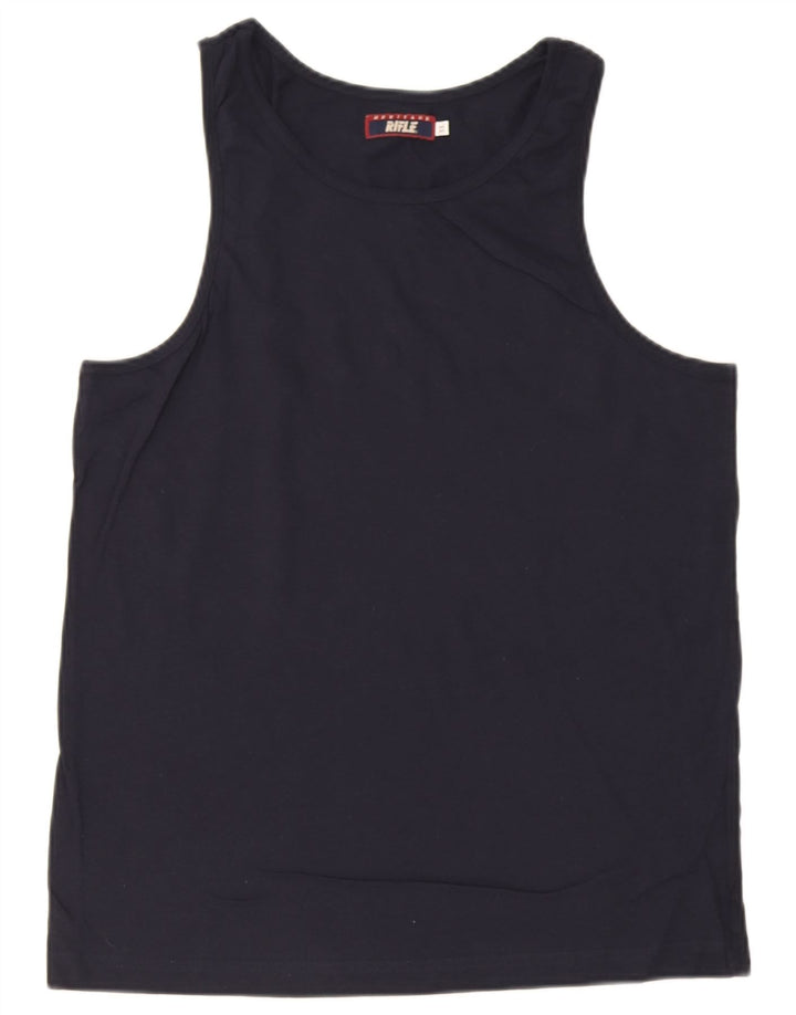 Colete Rifle Masculino Top XL Algodão Azul Marinho