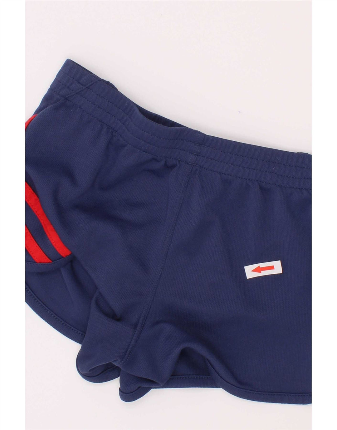 Shorts esportivos femininos Adidas 4-5 anos azul marinho poliéster