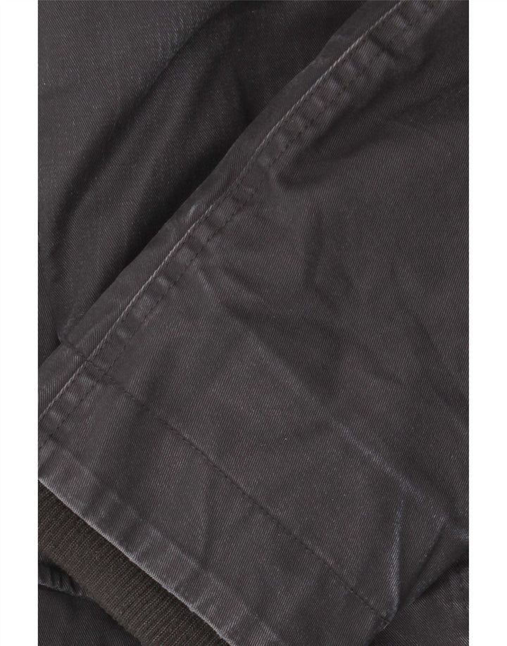 Jaqueta Parka masculina Woolrich com capuz Reino Unido 40 grande algodão azul marinho
