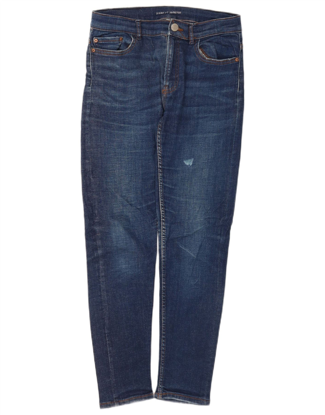 Zara Jeans Skinny Feminino W28 L26 Azul