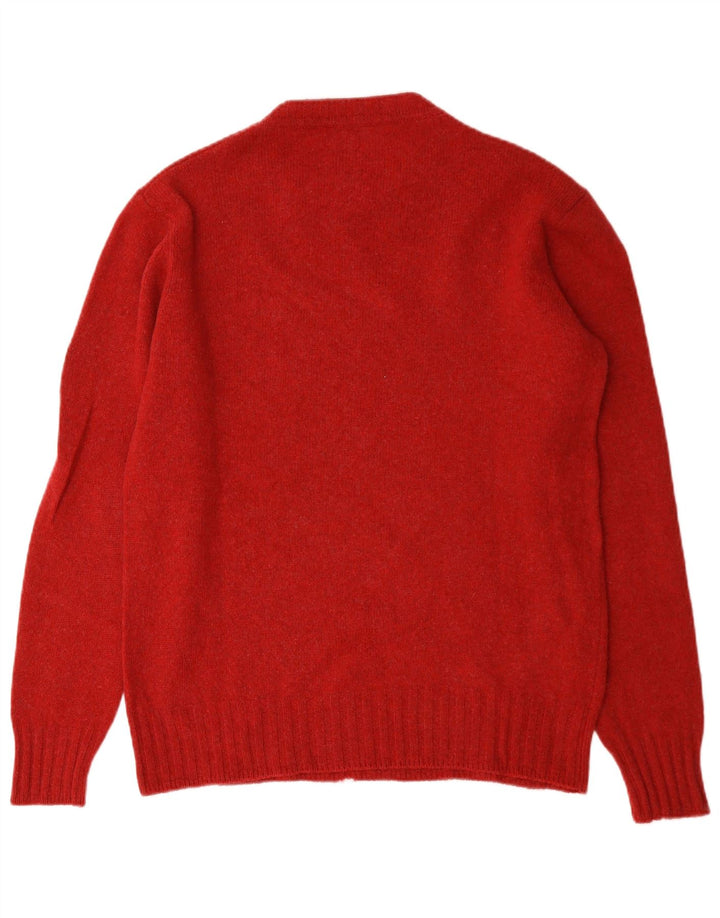 Suéter masculino Murphy & Nye com gola redonda XL vermelho
