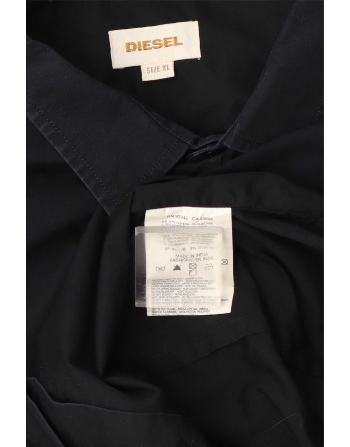 Camisa masculina Diesel XL algodão preto