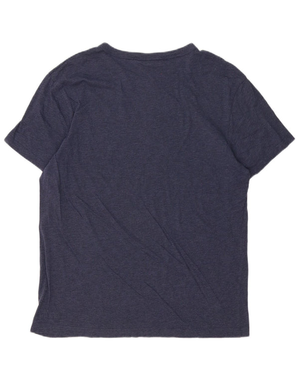 Camiseta gráfica masculina G-Star Top XL azul marinho