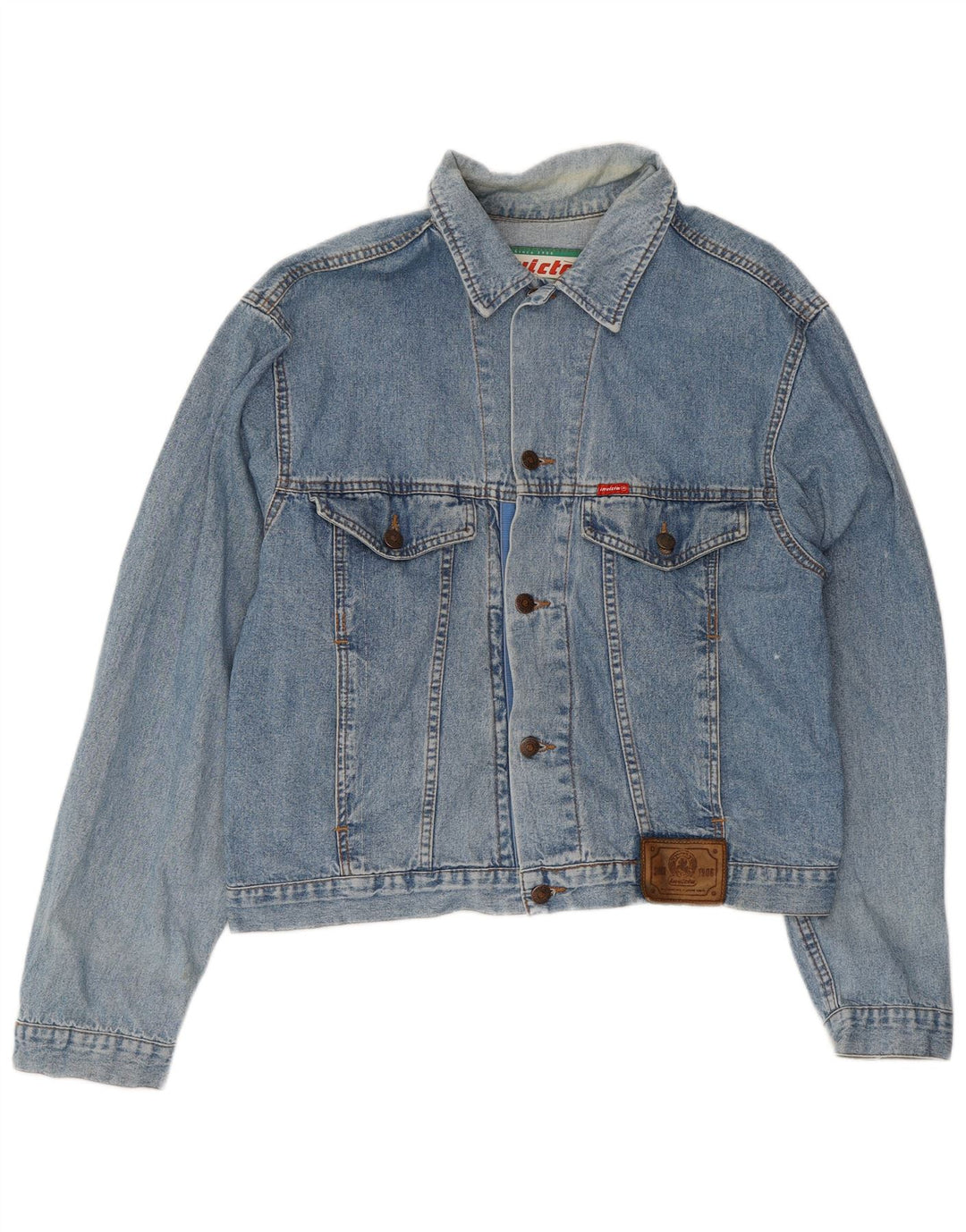 Jaqueta jeans masculina Invicta UK 40 grande algodão azul