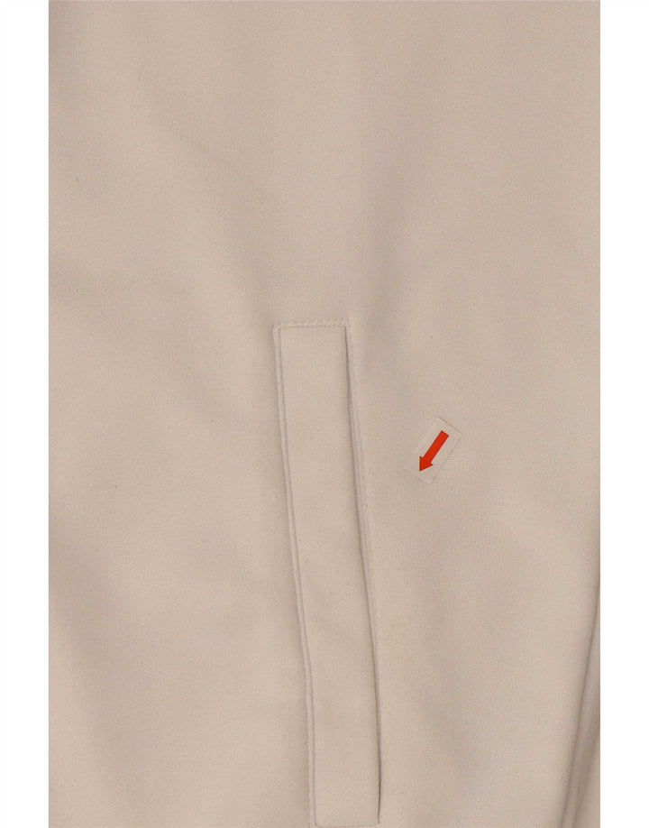 Ellesse Jaqueta masculina de agasalho grande poliéster colorblock azul marinho