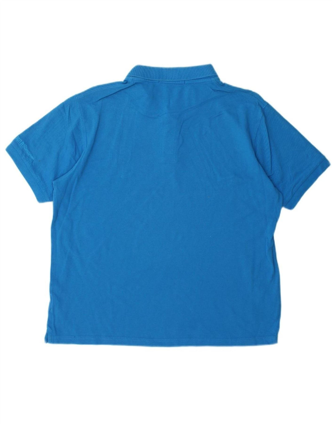 Camisa polo masculina GIANFRANCO FERRE IT 52 grande algodão azul