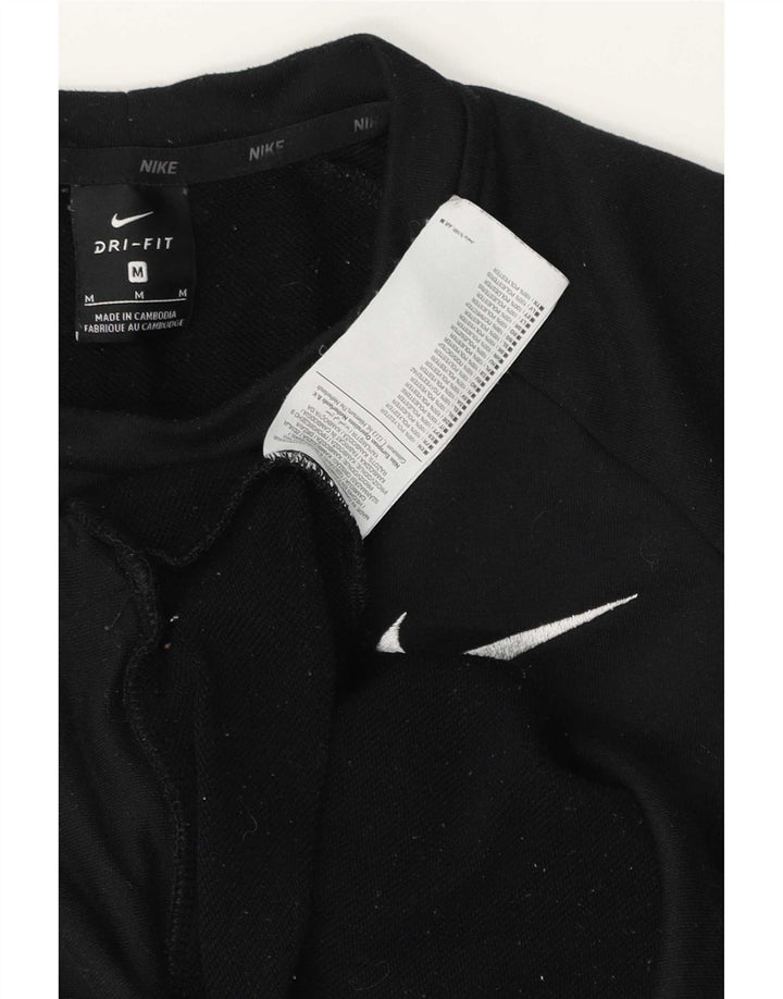 Moletom Nike Masculino Dri Fit Jumper Médio Preto Poliéster