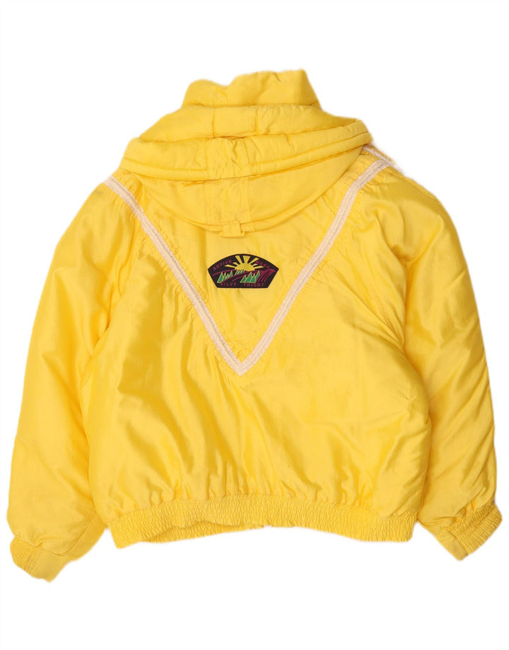 Jaqueta de esqui feminina Silvy Graphic Oversized IT 48 XL poliéster amarelo