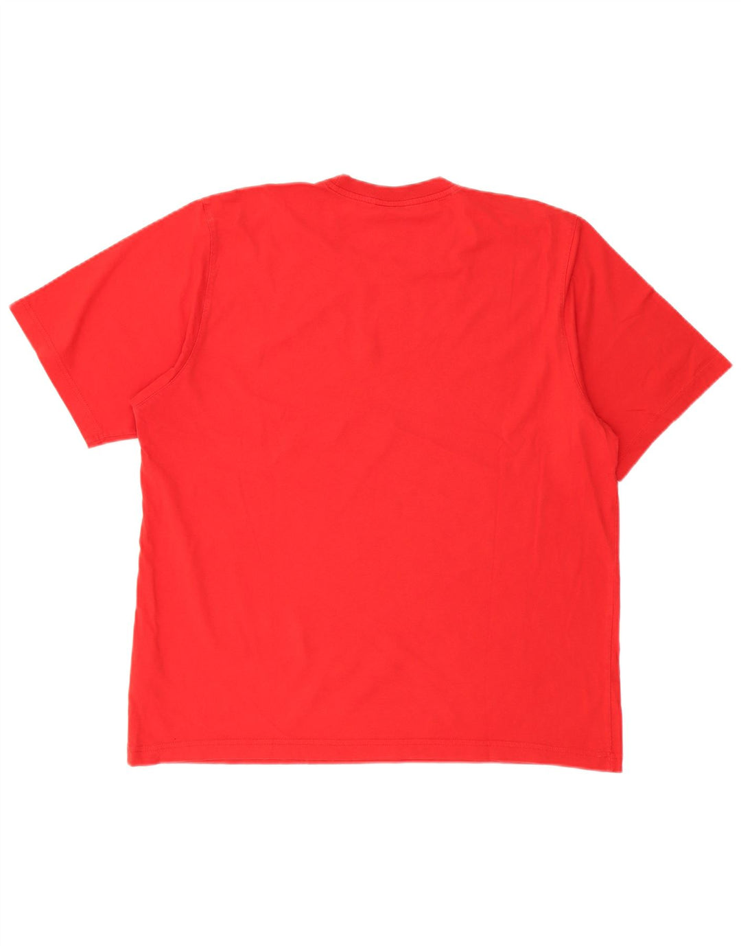 Adidas Mens Graphic T-Shirt Top XL Algodão Vermelho