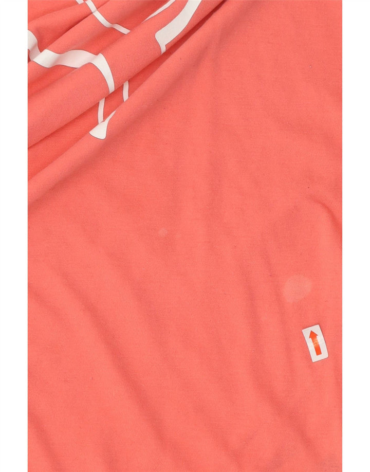 PUMA Womens Graphic T-Shirt Top UK 18 XL Pink Polyester