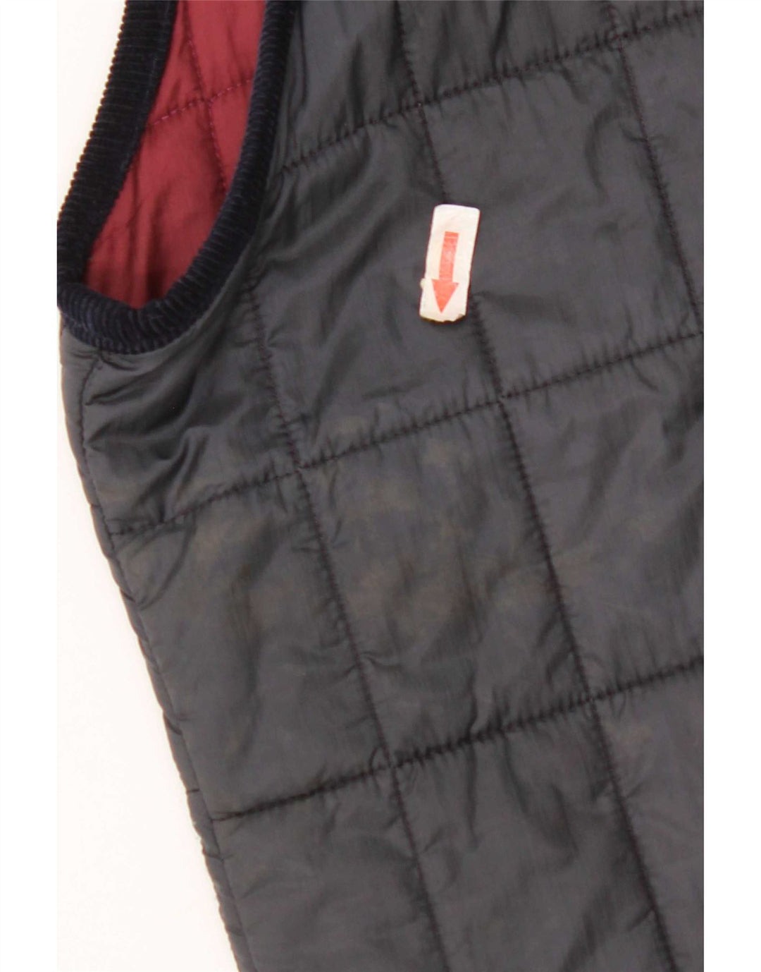 Colete acolchoado masculino Barbour UK 38 poliamida azul marinho médio