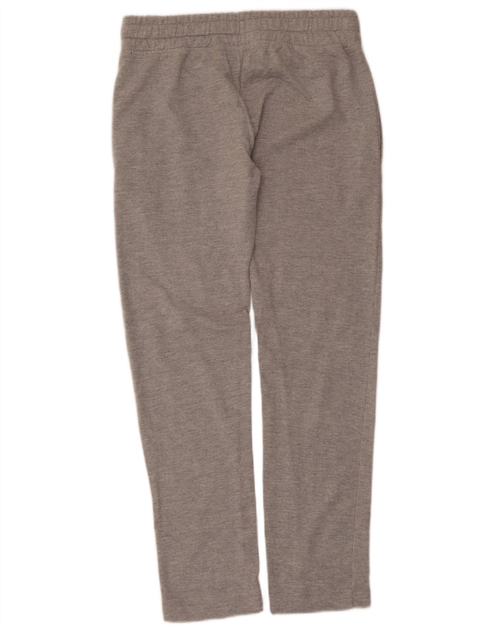 Calça de treino feminina Avirex UK 14 poliéster manchado cinza médio