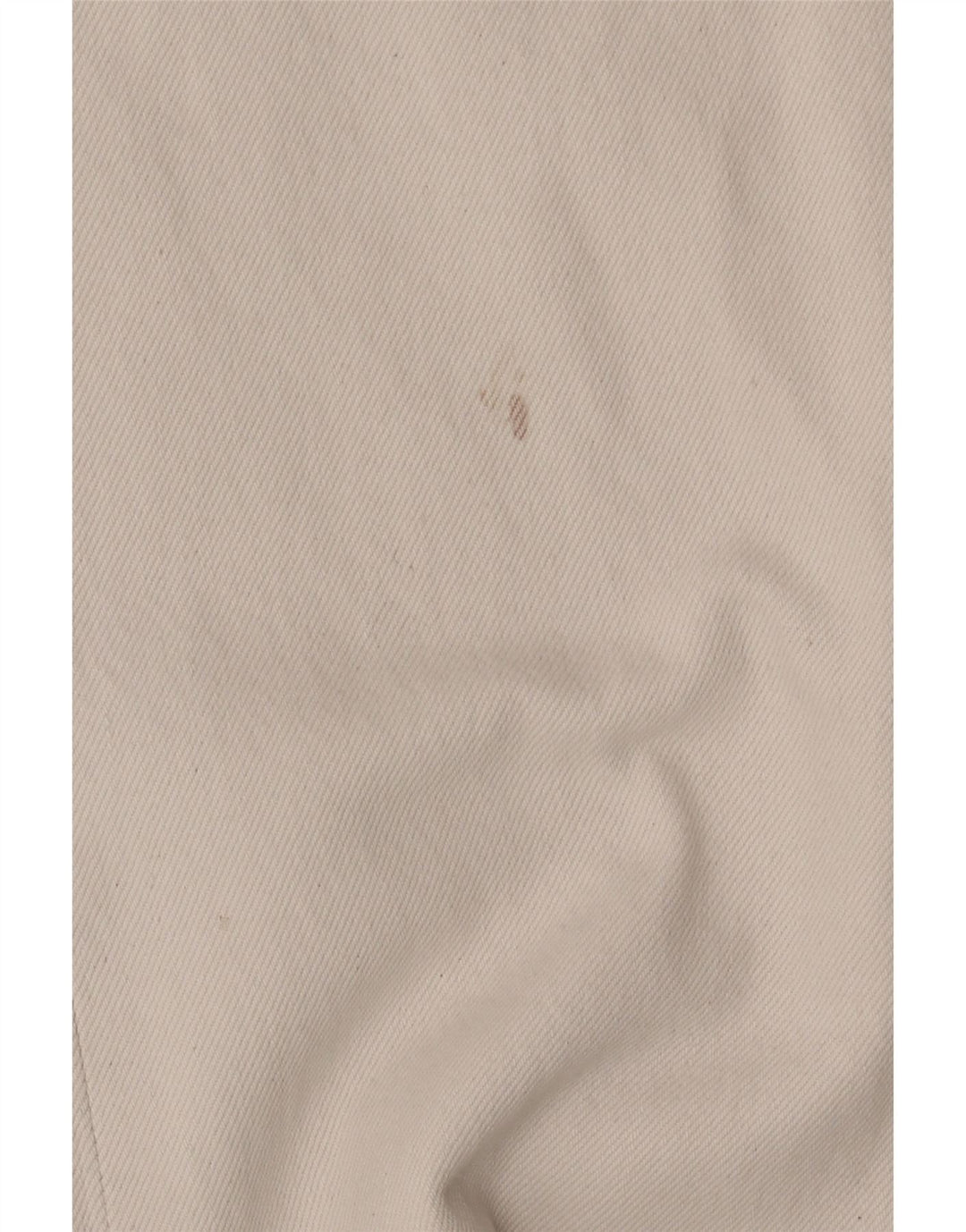 Calça jeans feminina Levi's 501 Straight W28 L32 algodão branco