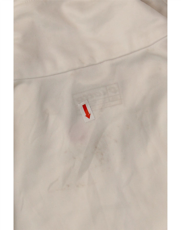 LOTTO Mens Treino Top Jaqueta 2XL Poliéster Colourblock Branco