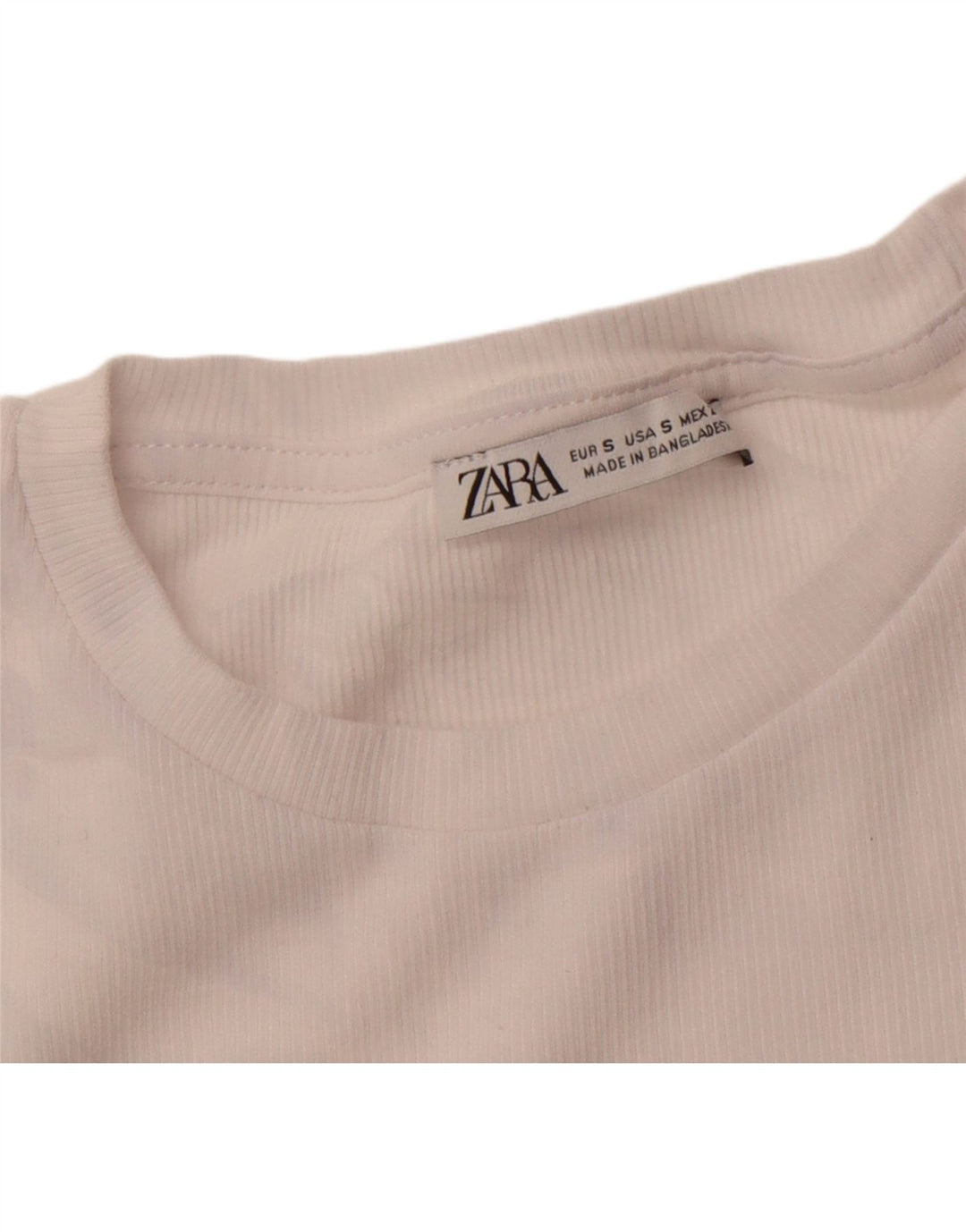 Body feminino ZARA UK 8 pequeno branco