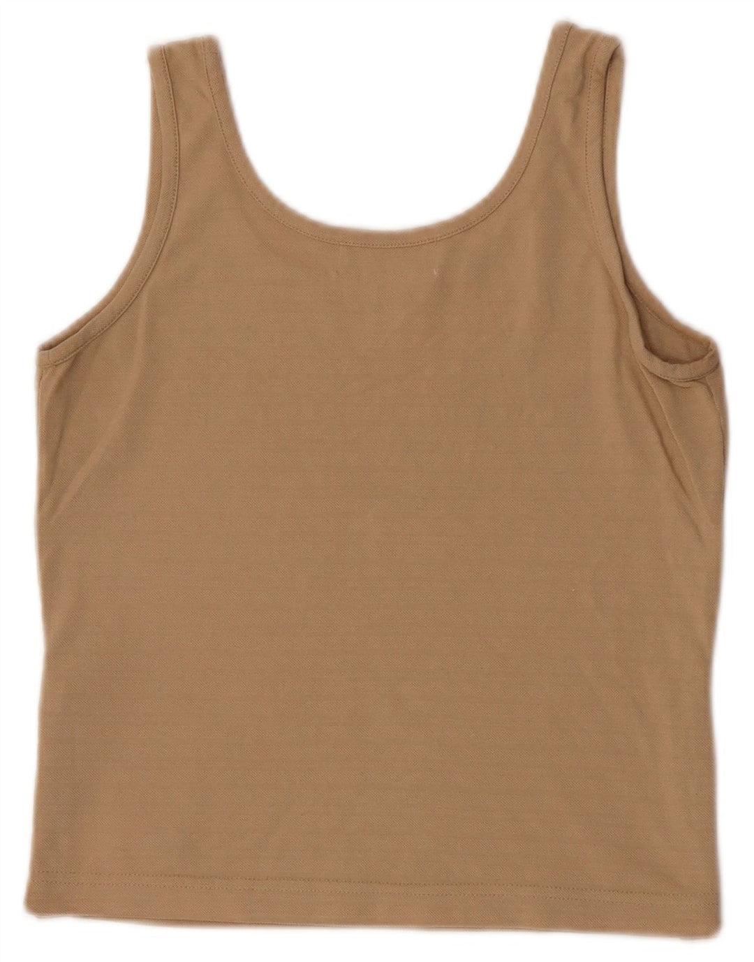 Fila Womens Crop Vest Top UK 8 Pequeno Marrom