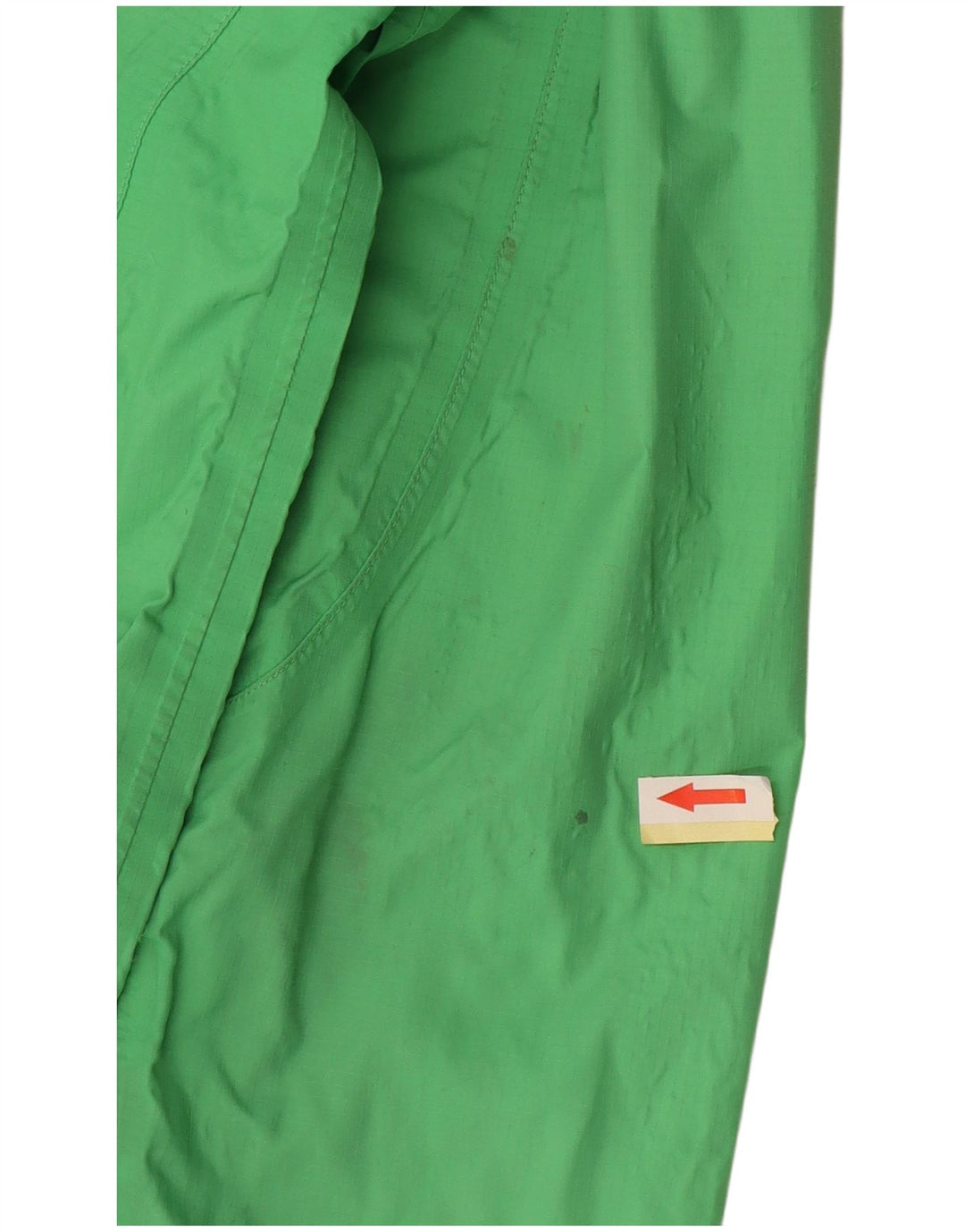 Jaqueta de chuva com capuz para meninas The North Face 10-11 anos nylon verde médio
